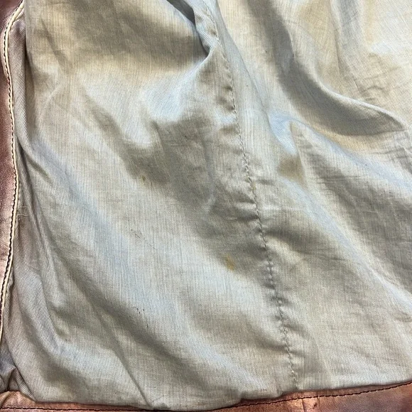 Vintage Y2K Hugo Boss Orange Label Pink/Purple Faded Distressed Leather Jacket